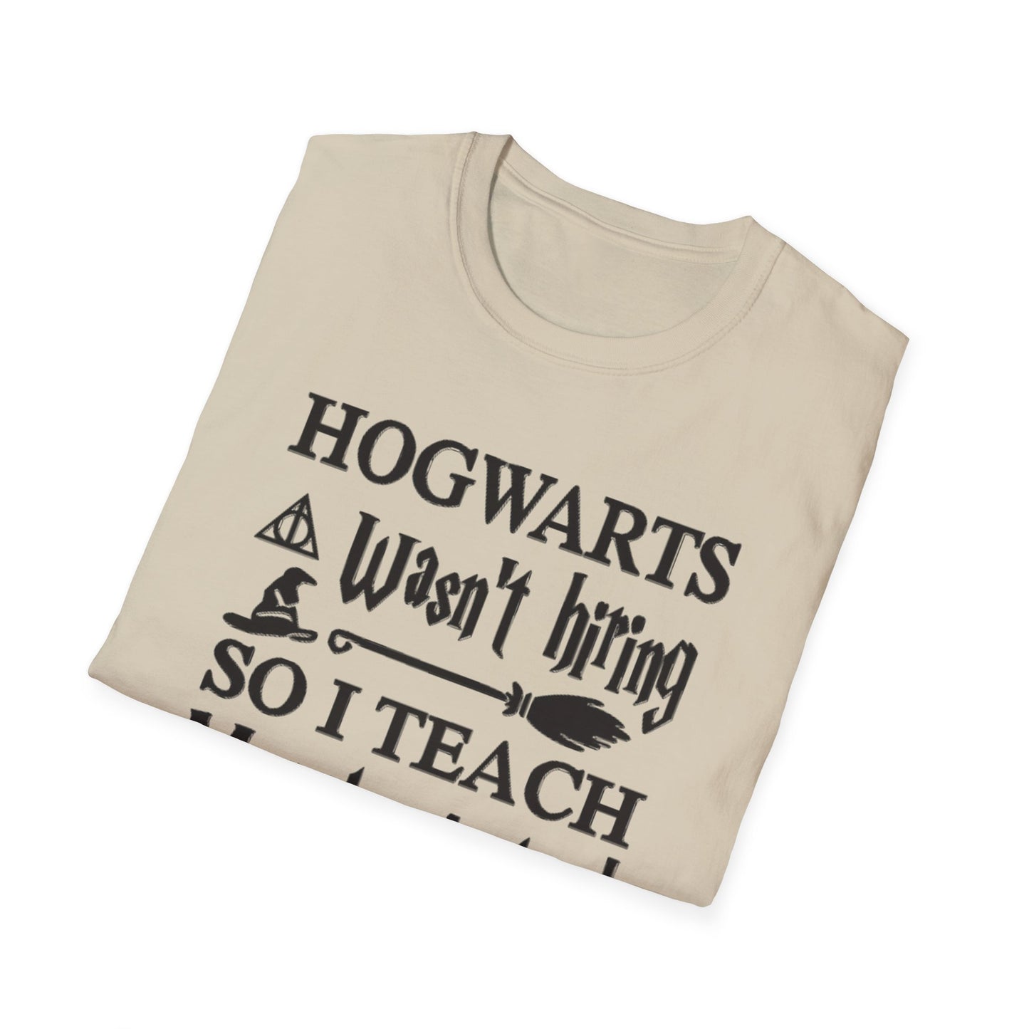 Hogwarts Teaching Muggles Unisex Softstyle T-Shirt wizards