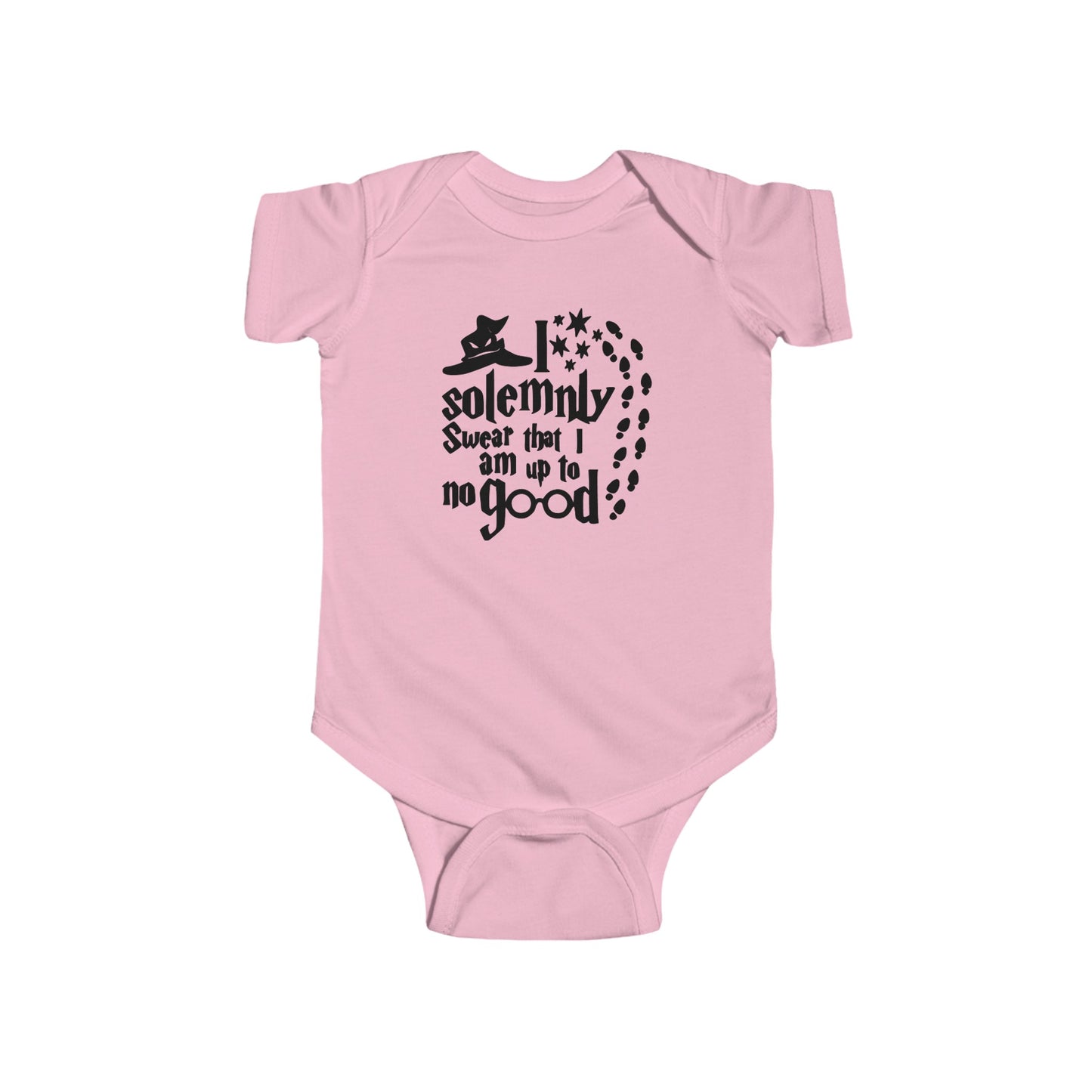 I solemnly swear i am up to no good Infant Fine Jersey Bodysuit Harry Potter Wizard Baby gift