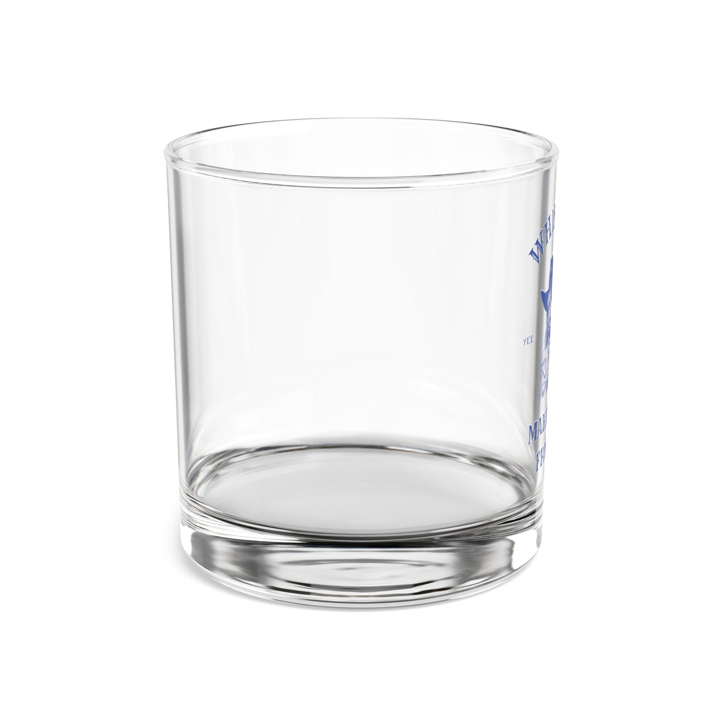 Whiskey makes me frisky cowgirl Rocks Glass, 10oz