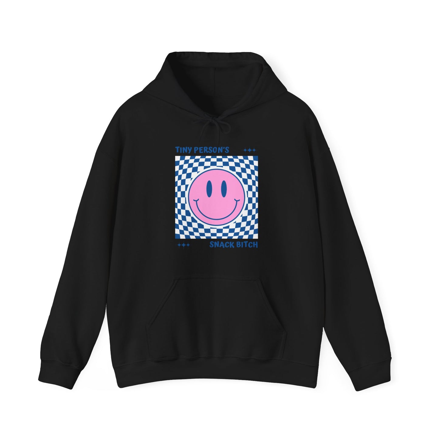 Tiny person's snack bitch funny smiley face Unisex Heavy Blend™ Hooded Sweatshirt