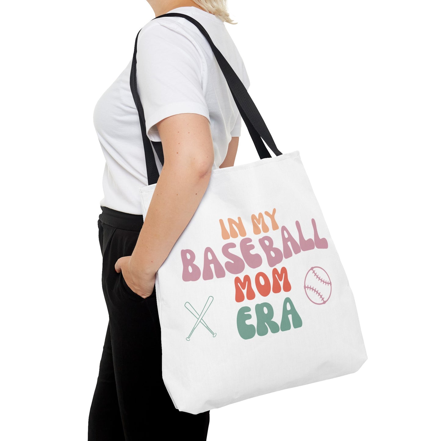 In my baseball mom Era Tote Bag (AOP) Mother's Day gift for her