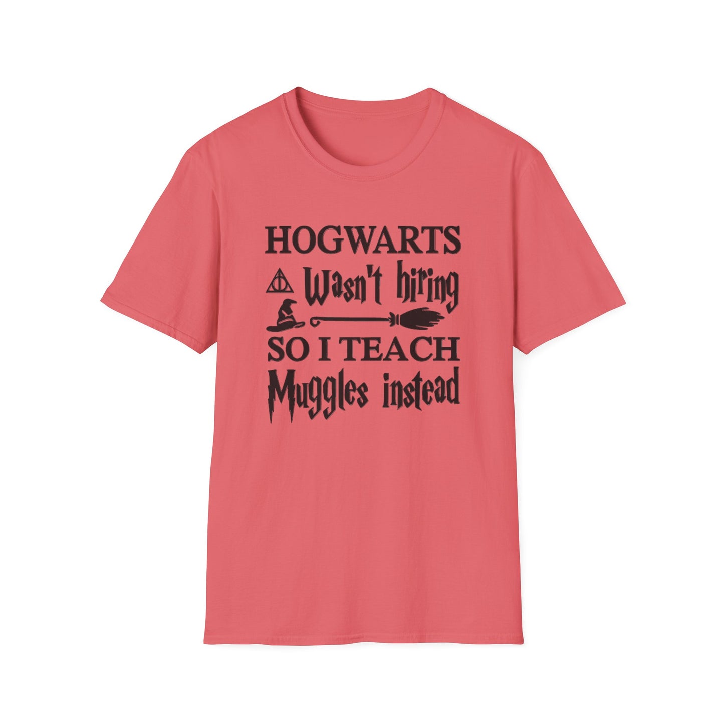 Hogwarts Teaching Muggles Unisex Softstyle T-Shirt wizards