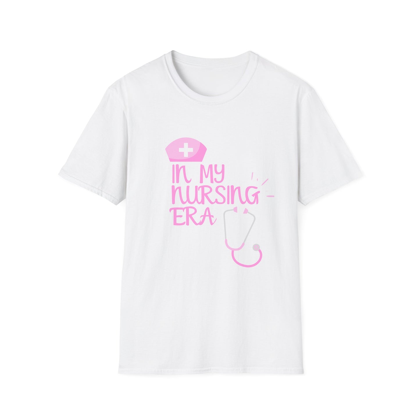 In my nursing era Unisex Softstyle T-Shirt nursing school nurses gift