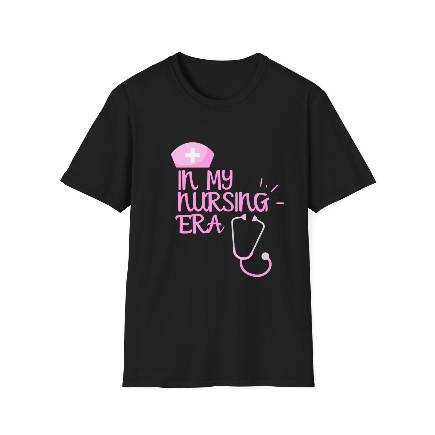 In my nursing era Unisex Softstyle T-Shirt nursing school nurses gift