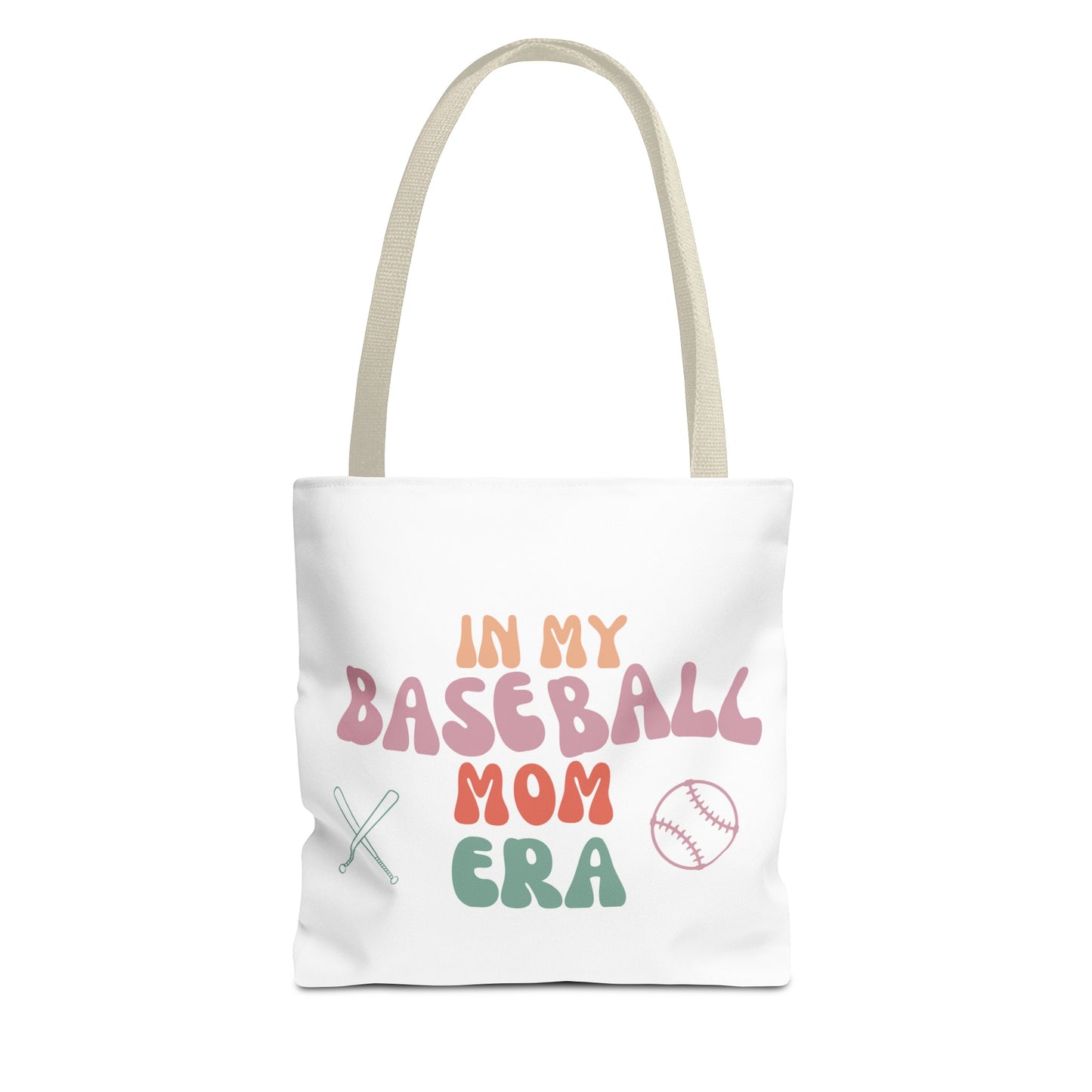 In my baseball mom Era Tote Bag (AOP) Mother's Day gift for her