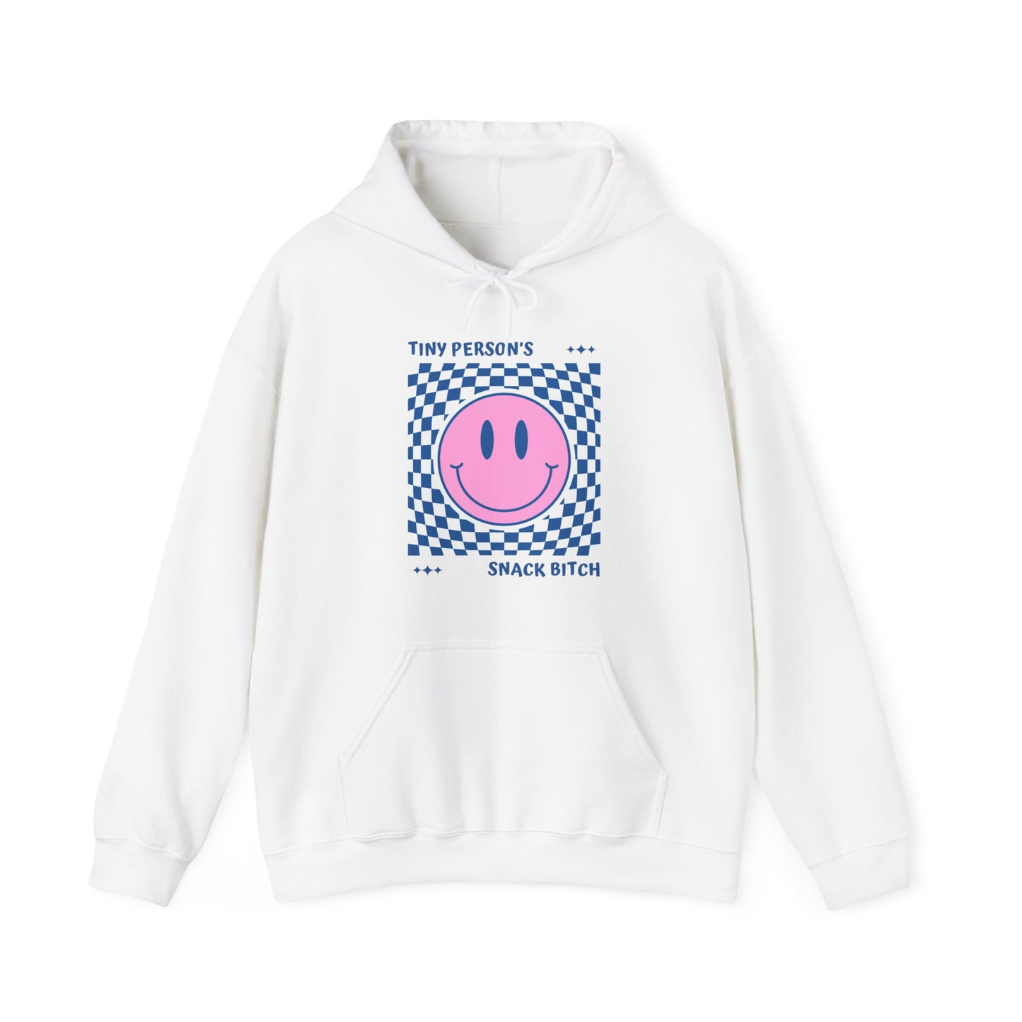 Tiny person's snack bitch funny smiley face Unisex Heavy Blend™ Hooded Sweatshirt