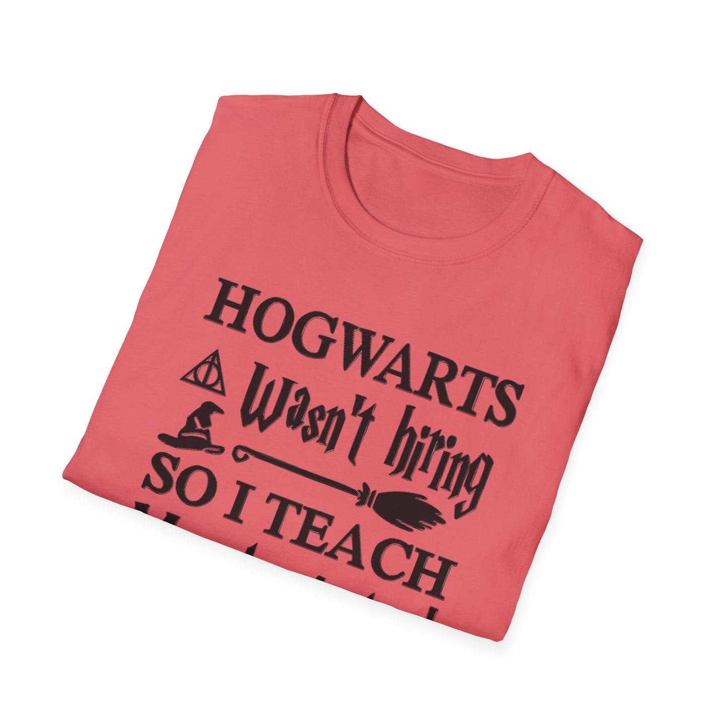 Hogwarts Teaching Muggles Unisex Softstyle T-Shirt wizards