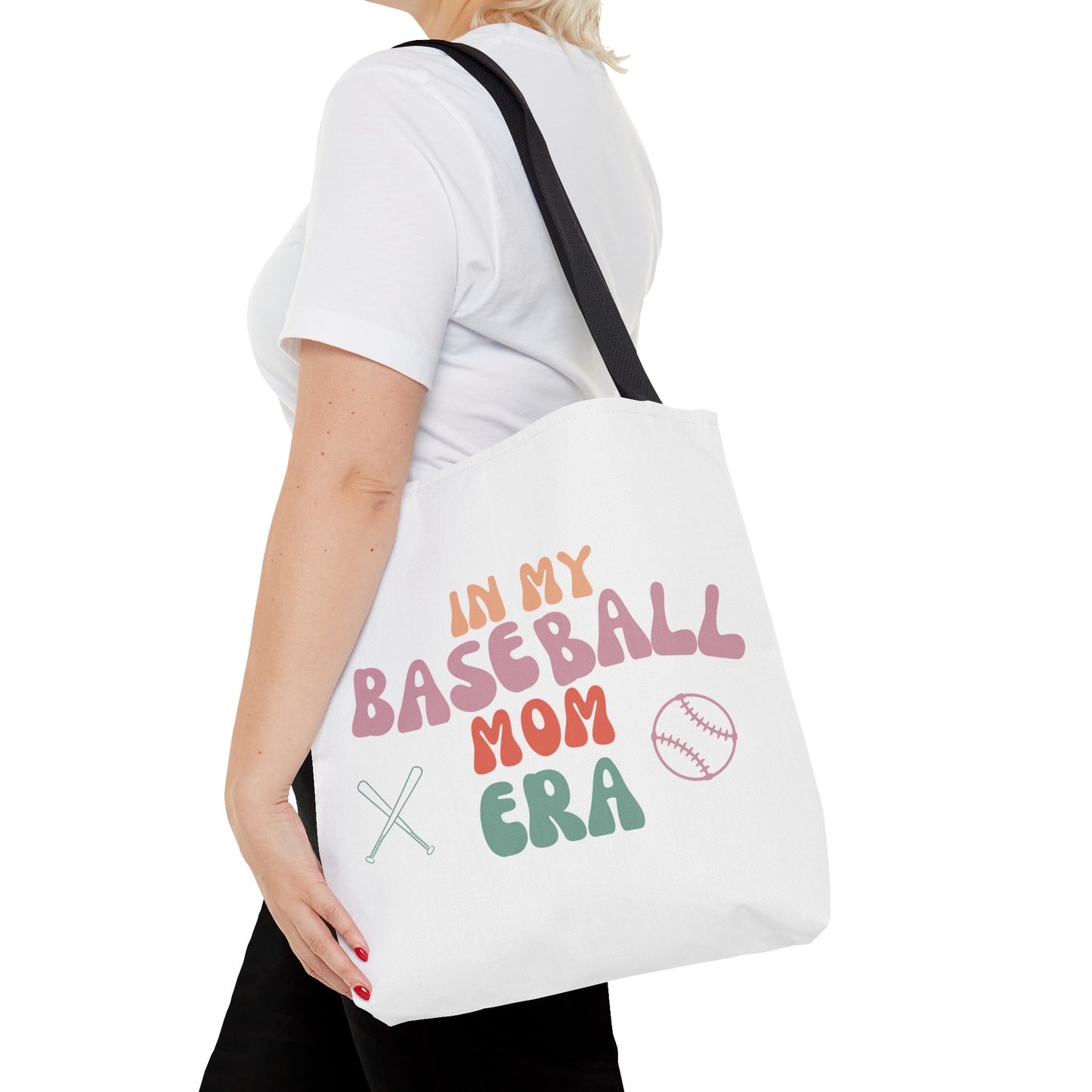 In my baseball mom Era Tote Bag (AOP) Mother's Day gift for her