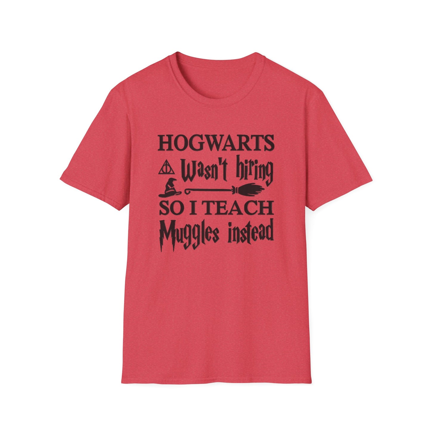 Hogwarts Teaching Muggles Unisex Softstyle T-Shirt wizards