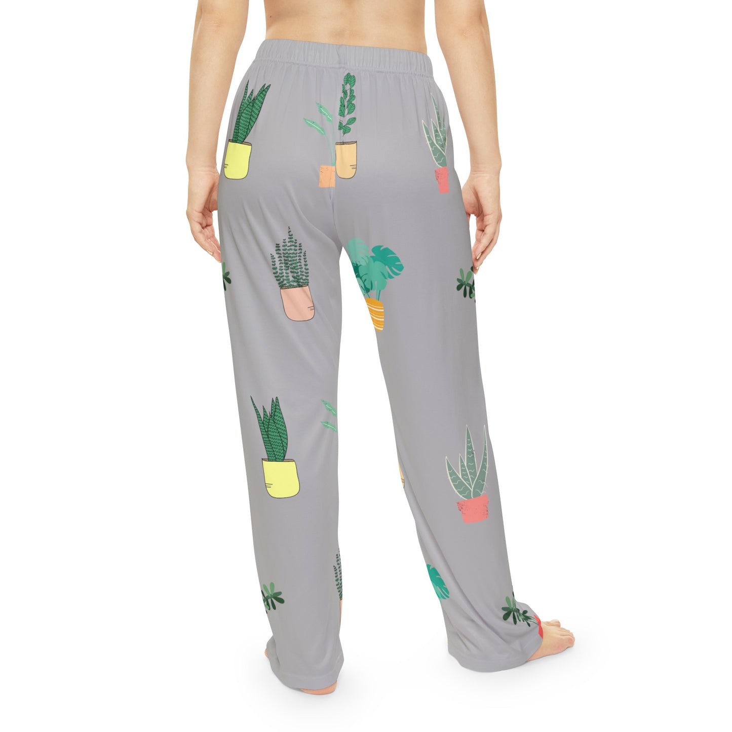 Plant love Women's Pajama Pants (AOP)