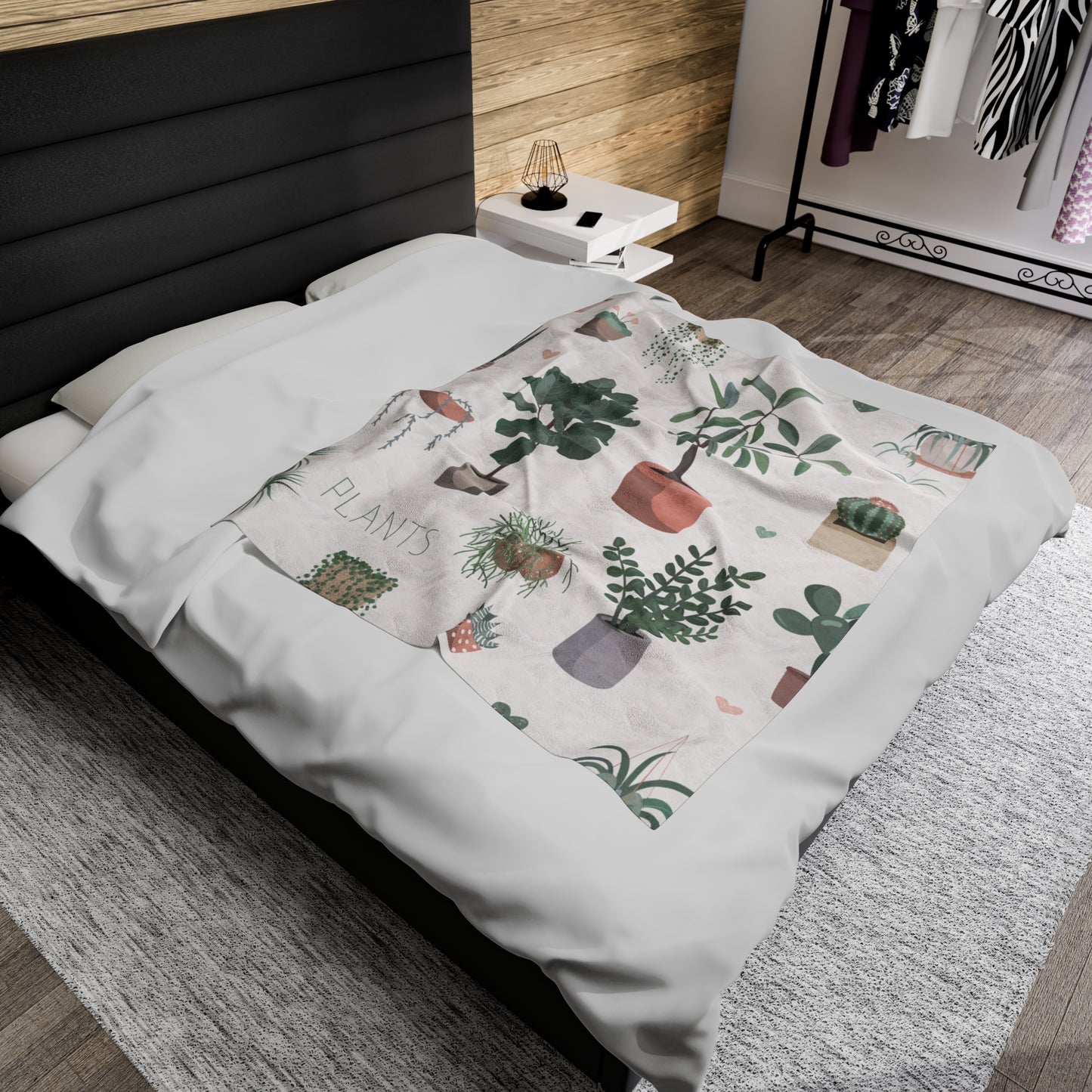 Plant lover Velveteen Plush Blanket