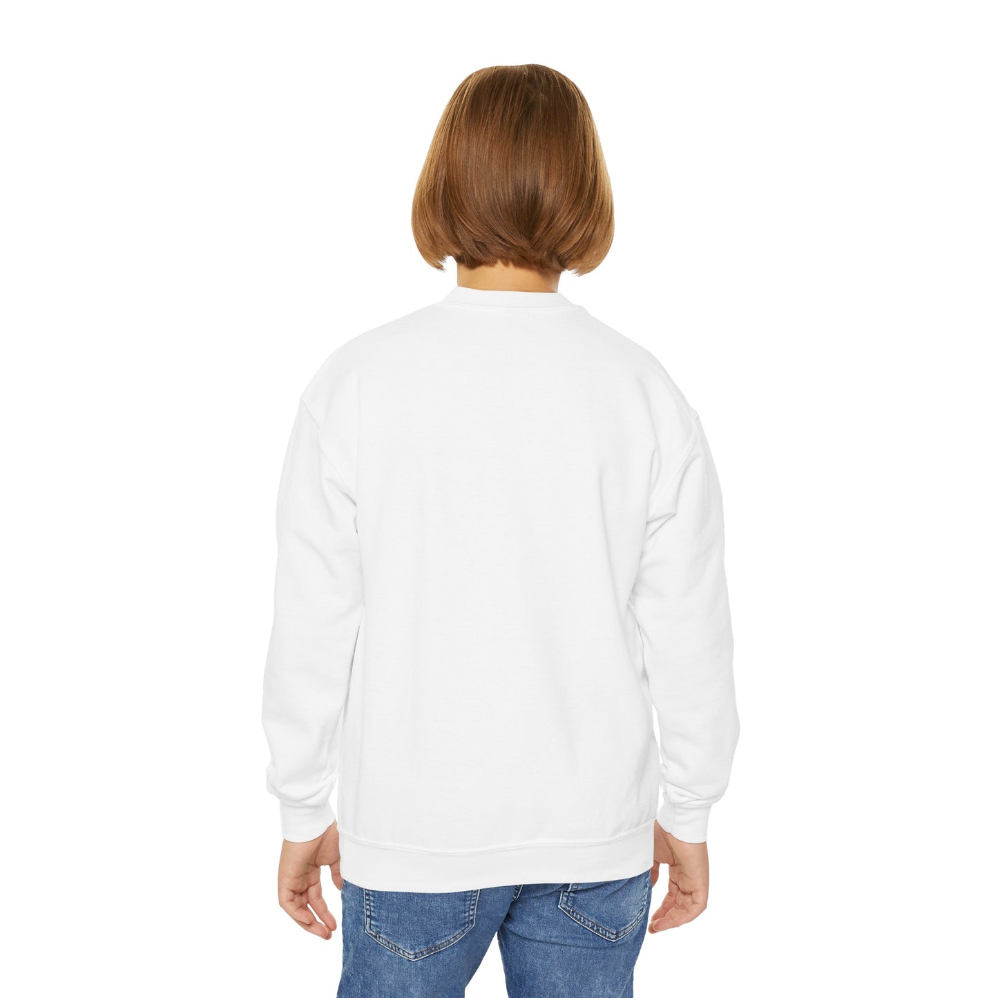 Cute smart and a bit dramatic kids Youth Crewneck Sweatshirt