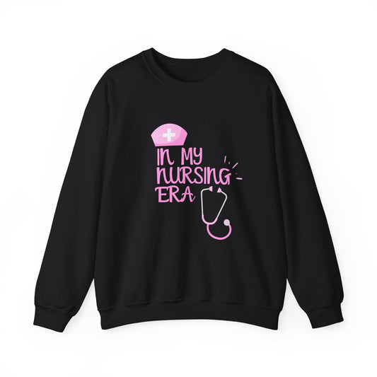 In my nursing era Unisex Heavy Blend™ Crewneck Sweatshirt nursing school nursing gift