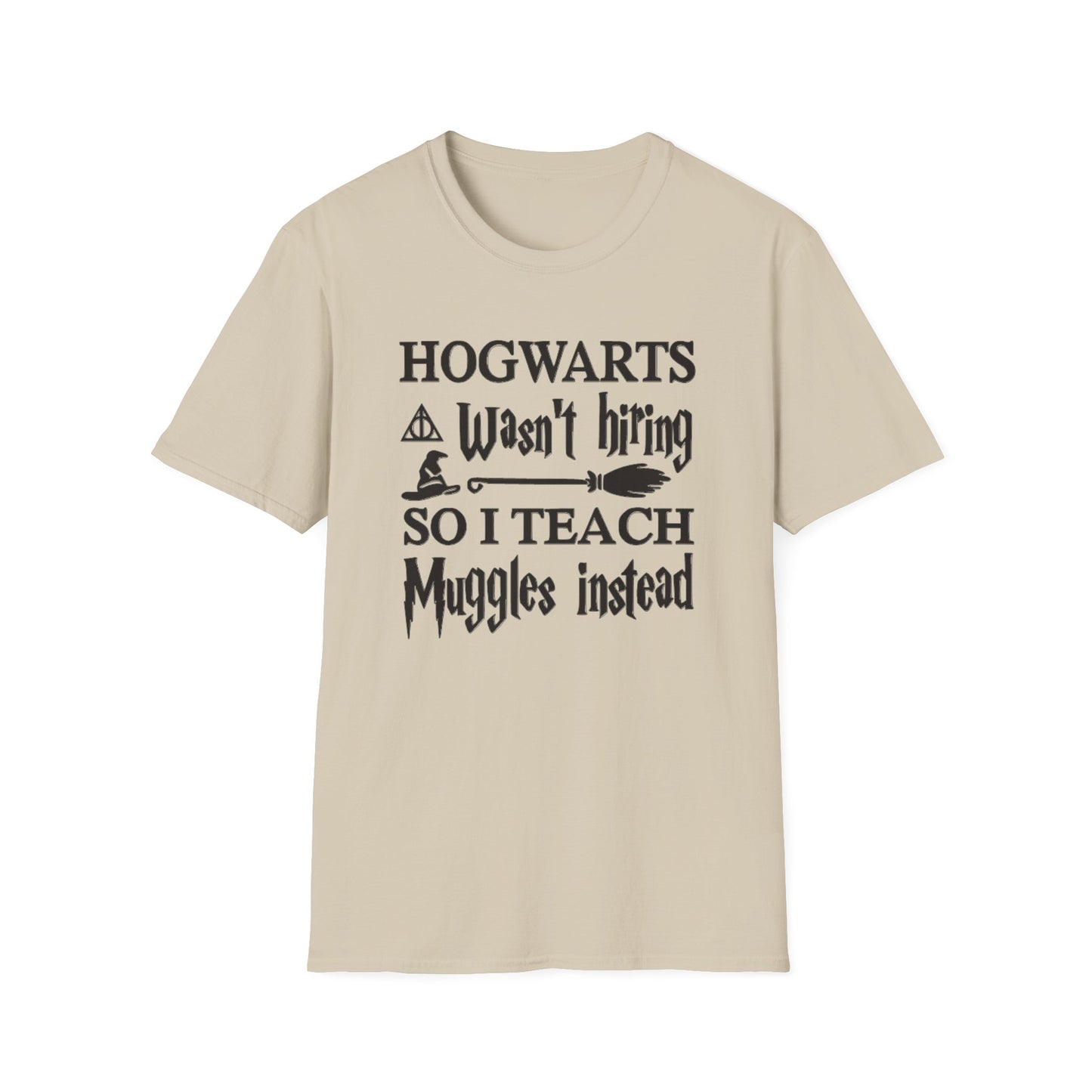 Hogwarts Teaching Muggles Unisex Softstyle T-Shirt wizards