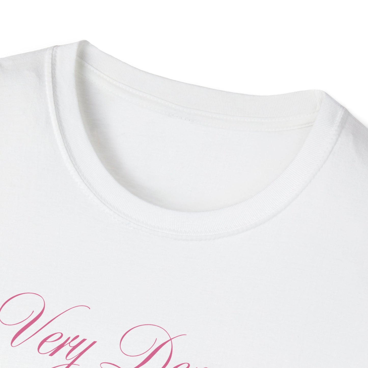 Very Demure Coquette Girly Pink bow Unisex Softstyle T-Shirt