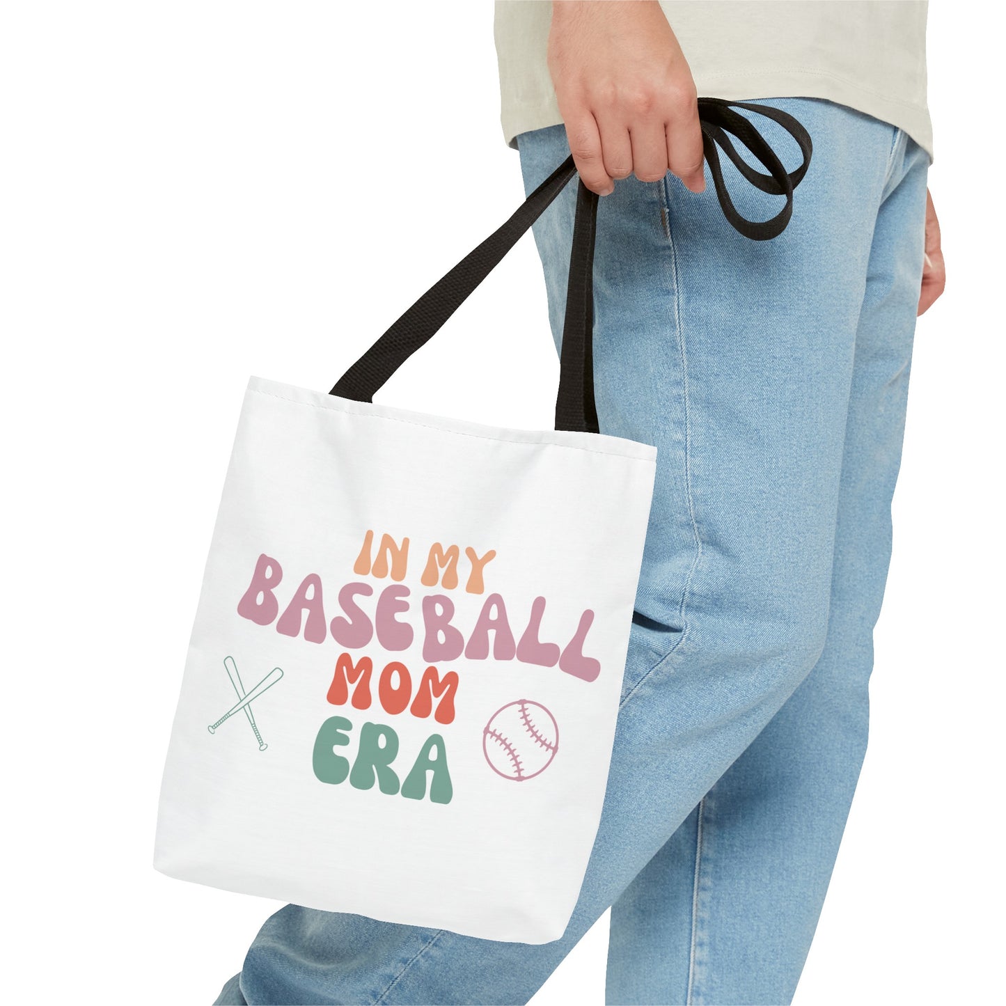 In my baseball mom Era Tote Bag (AOP) Mother's Day gift for her