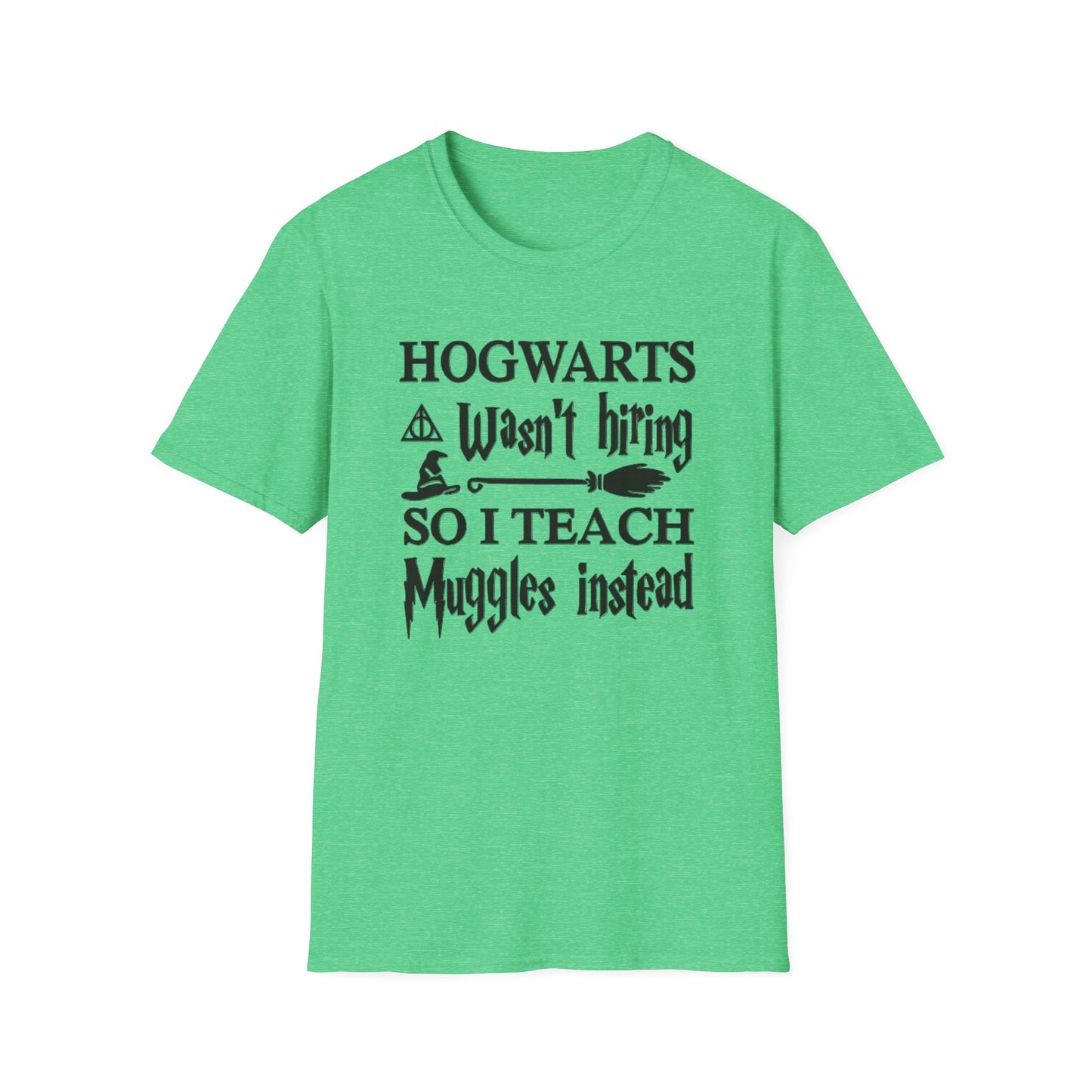 Hogwarts Teaching Muggles Unisex Softstyle T-Shirt wizards