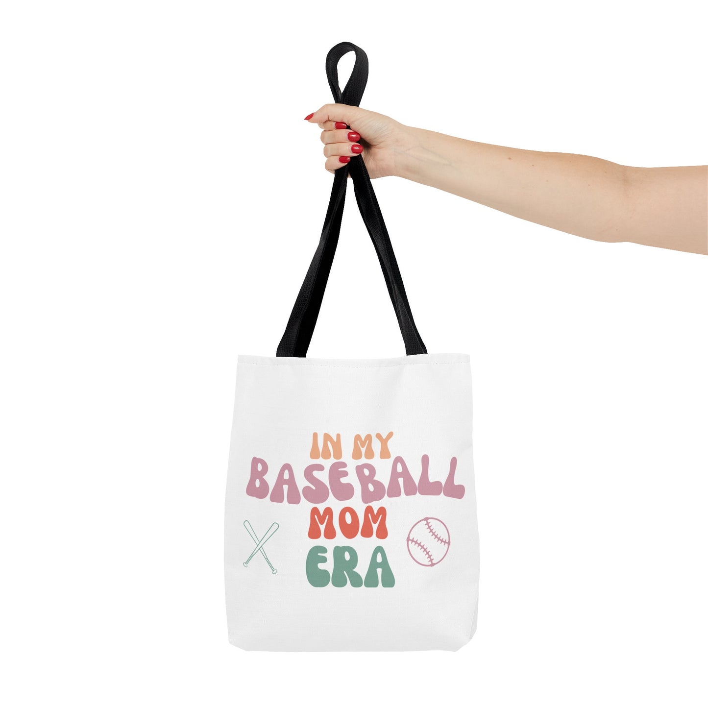 In my baseball mom Era Tote Bag (AOP) Mother's Day gift for her