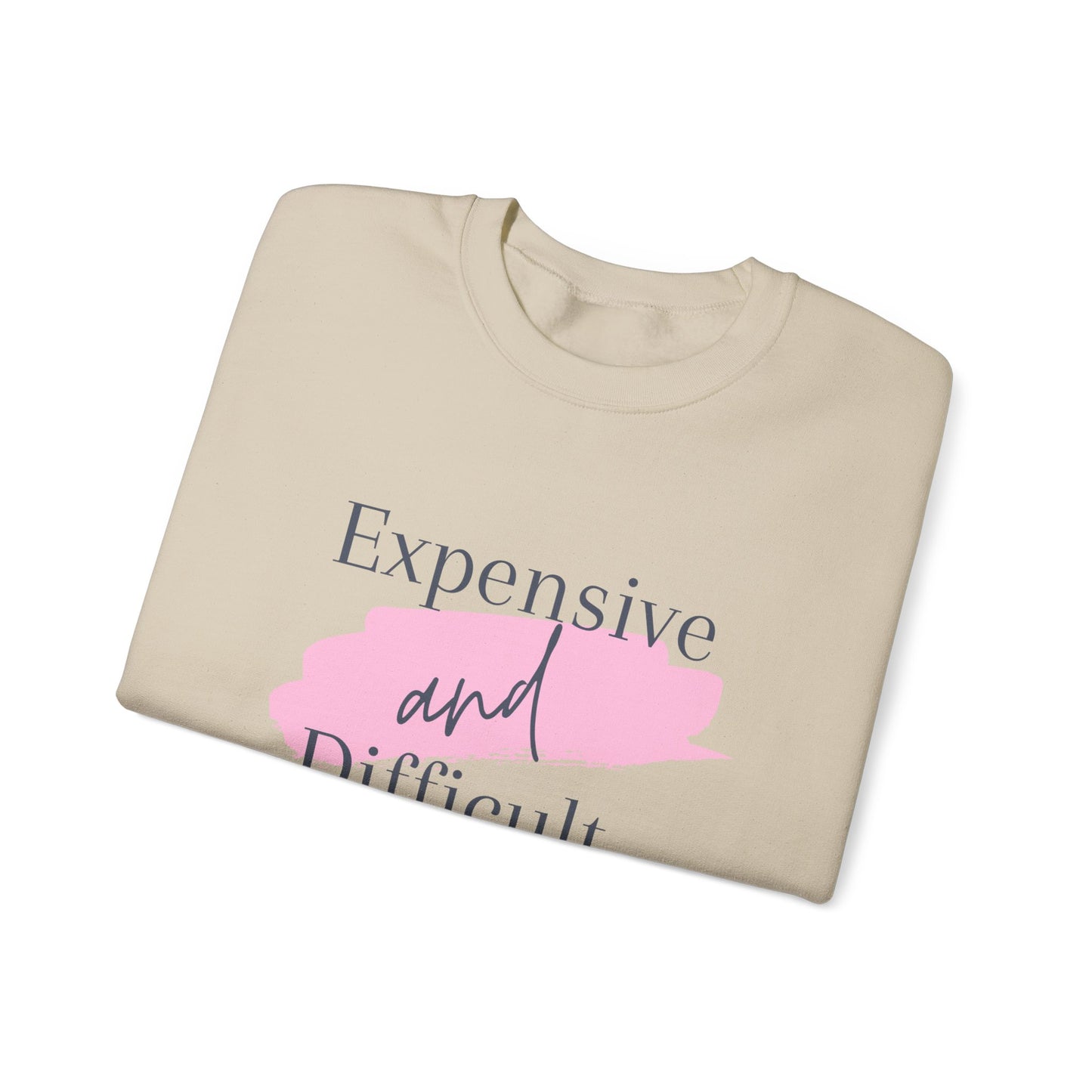 Expensive and difficult Unisex Heavy Blend™ Crewneck Sweatshirt