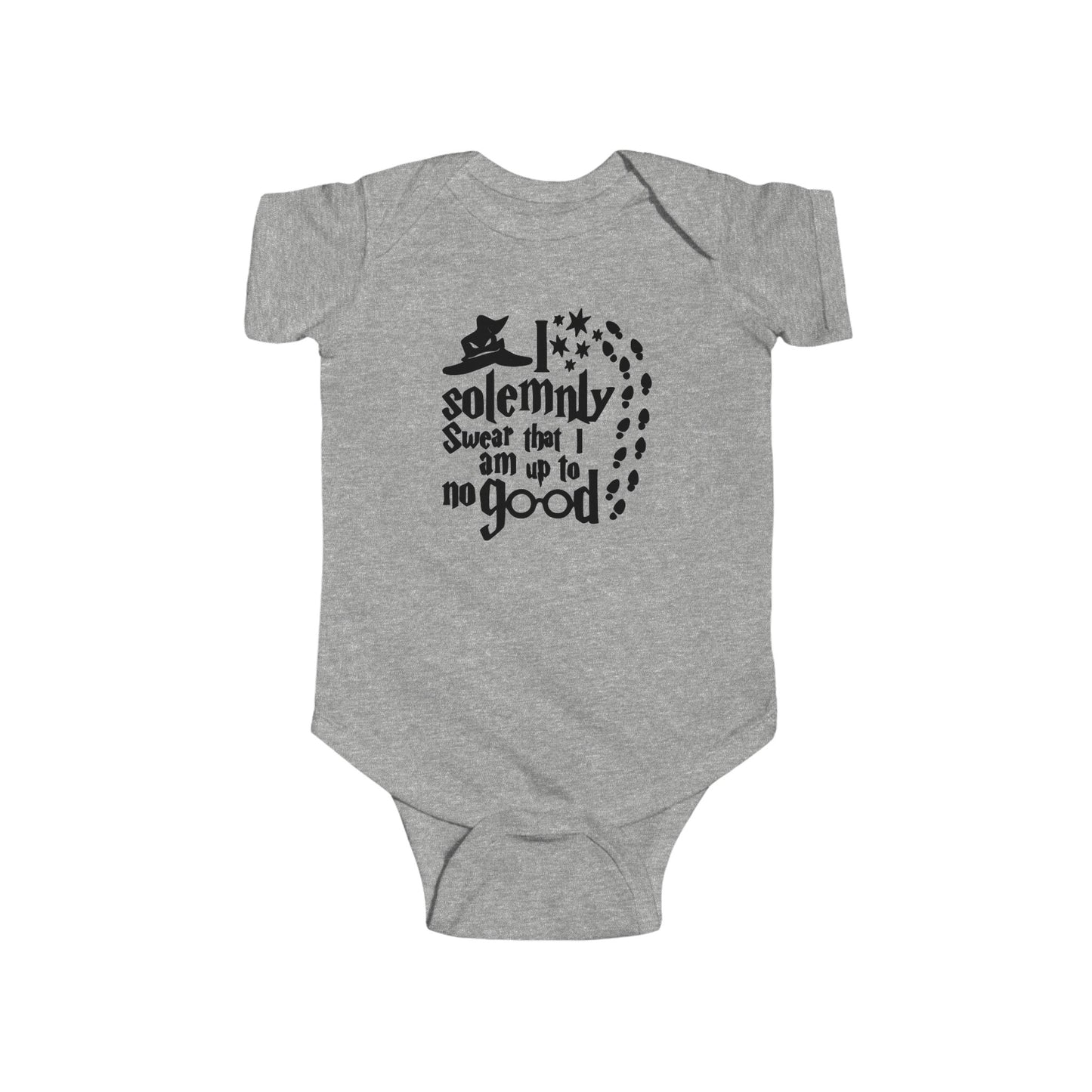 I solemnly swear i am up to no good Infant Fine Jersey Bodysuit Harry Potter Wizard Baby gift