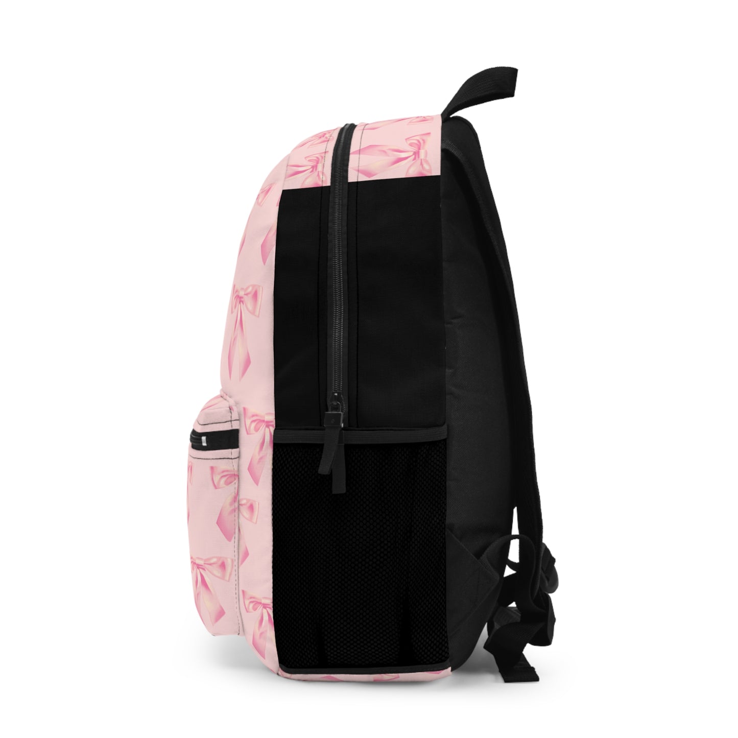 Rise above the ordinary pink bow coquette Backpack